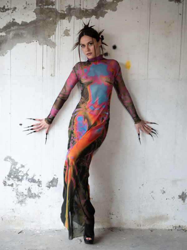 Femmedom Dress - Hot Shade