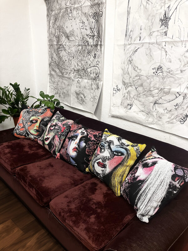 Self-Romance Portrait Pillows